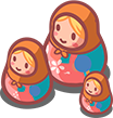 Babushka Doll Family